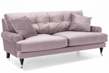 Andrew Soffgrupp 3+2 Sammet - Lila - Products - Möbler - Soffa - Soffgrupp - Howard soffgrupp