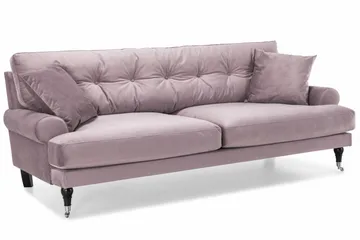 Andrew Soffgrupp 3+2 Sammet - Lila - Products - Möbler - Soffa - Soffgrupp - Howard soffgrupp