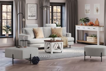 Menard Compact Nackkudde Soffa 51 cm - Ljusgrå - Products - Möbler - Soffa - Sofftillbehör - Nackstöd soffa