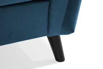 Trend 2-sits Sammetssoffa - Blå - Products - Möbler - Soffa - Sammetssoffa