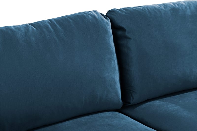 Trend 2-sits Sammetssoffa - Blå - Products - Möbler - Soffa - Sammetssoffa