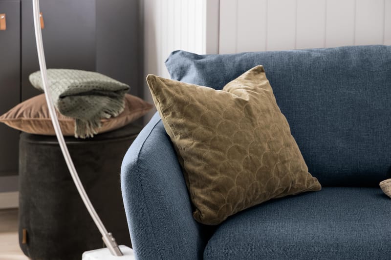 Trend 2-sits Tygsoffa - Blå - Products - Möbler - Soffa - 2 sits soffa