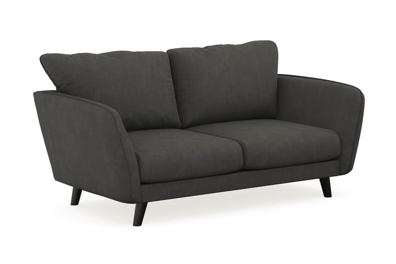 Trend Lyx 2-sits Manchestersoffa - Mörkgrå - Products - Möbler - Soffa - 2 sits soffa