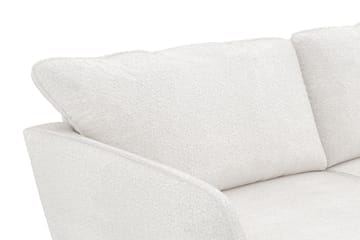 Trend Lyx 2-sits Soffa i Bouclé - Vit - Products - Möbler - Soffa - 2 sits soffa