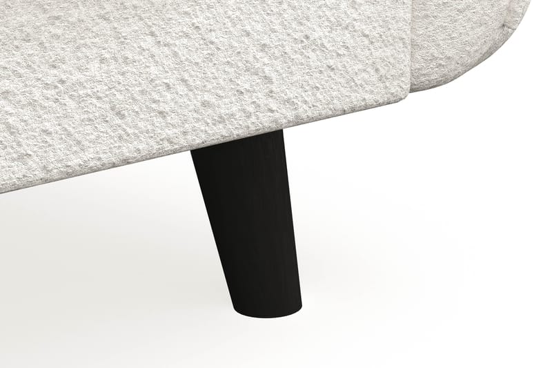 Trend Lyx 2-sits Soffa i Bouclé - Vit - Products - Möbler - Soffa - 2 sits soffa