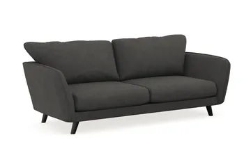 Trend Lyx 3-sits Manchestersoffa - Mörkgrå - Products - Möbler - Soffa - 3 sits soffa