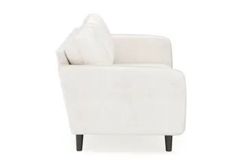 Trend Lyx 3-sits Soffa i Bouclé - Vit - Products - Möbler - Soffa - 3 sits soffa