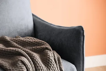Trend Lyx 3-sits Soffa - Mörkgrå/Svart - Products - Möbler - Soffa - 3 sits soffa