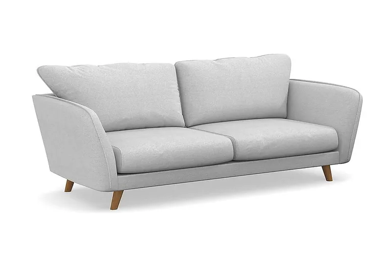 Trend Lyx 3-sits Tygsoffa - Ljusgrå - Products - Möbler - Soffa - 3 sits soffa