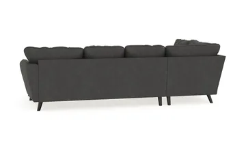 Trend Lyx 4-sits Högervänd U-formad Soffa med Divan och Schäslong i Manchester - Mörkgrå - Products - Möbler - Soffa - U-soffa