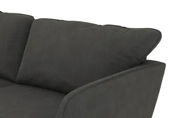 Trend Lyx 4-sits Högervänd U-formad Soffa med Divan och Schäslong i Manchester - Mörkgrå - Products - Möbler - Soffa - U-soffa