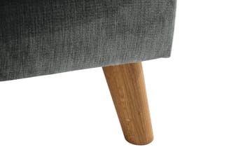 Trend Lyx 4-sits Högervänd U-formad Soffa med Divan och Schäslong i Tyg - Grå - Products - Möbler - Soffa - U-soffa