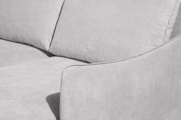 Trend Lyx 4-sits Högervänd U-formad Soffa med Divan och Schäslong i Tyg - Ljusgrå - Products - Möbler - Soffa - U-soffa