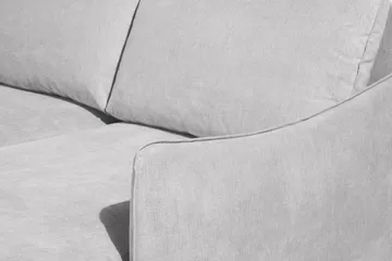 Trend Lyx 4-sits Högervänd U-formad Soffa med Divan och Schäslong i Tyg - Ljusgrå - Products - Möbler - Soffa - U-soffa