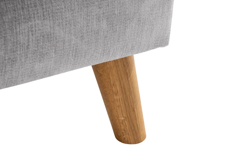 Trend Lyx 4-sits Högervänd U-formad Soffa med Divan och Schäslong i Tyg - Ljusgrå - Products - Möbler - Soffa - U-soffa