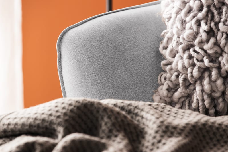 Trend Lyx 4-sits Högervänd U-formad Soffa med Divan och Schäslong i Tyg - Ljusgrå - Products - Möbler - Soffa - U-soffa
