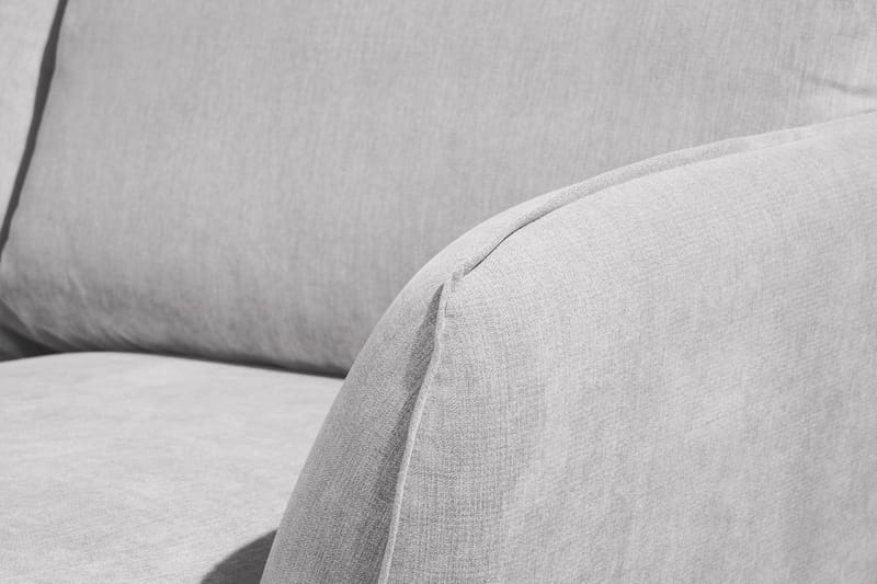 Trend Lyx 4-sits Högervänd U-formad Soffa med Divan och Schäslong i Tyg - Ljusgrå - Products - Möbler - Soffa - U-soffa