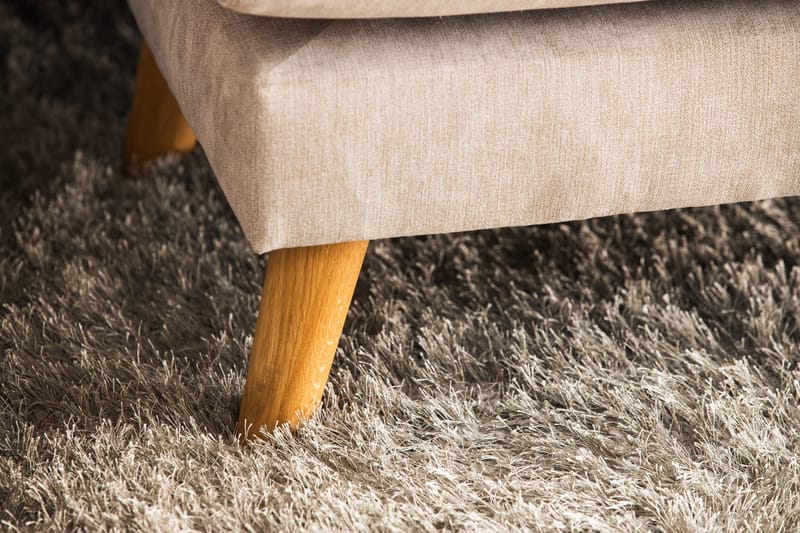 Trend Lyx 4-sits Vänstervänd U-formad Soffa med Divan och Schäslong i Tyg - Beige - Products - Möbler - Soffa - U-soffa