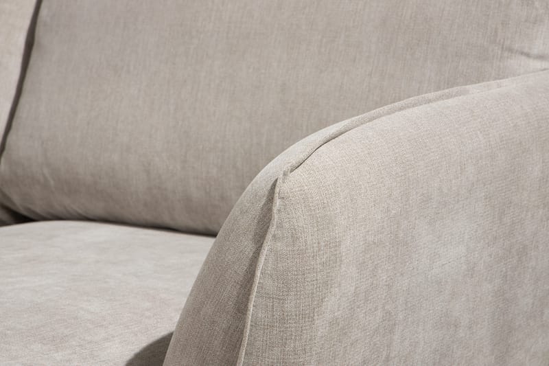 Trend Lyx 4-sits Vänstervänd U-formad Soffa med Divan och Schäslong i Tyg - Beige - Products - Möbler - Soffa - U-soffa