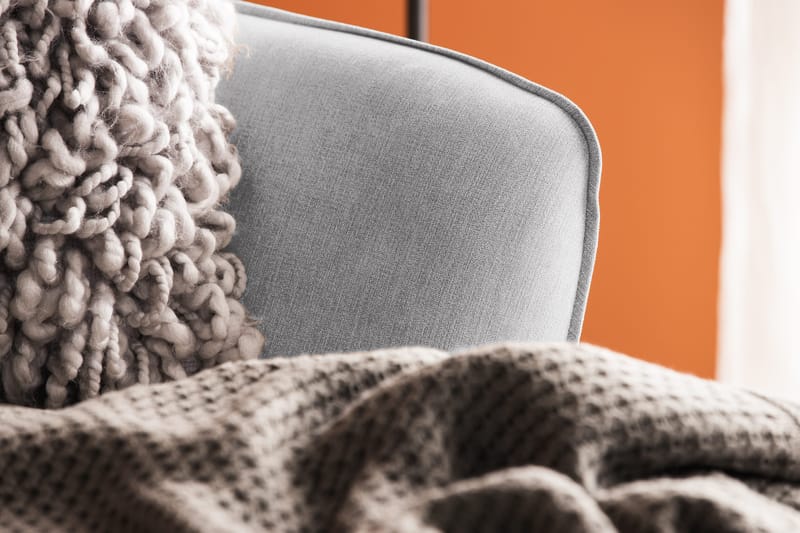 Trend Lyx 4-sits Vänstervänd U-formad Soffa med Divan och Schäslong i Tyg - Ljusgrå - Products - Möbler - Soffa - U-soffa