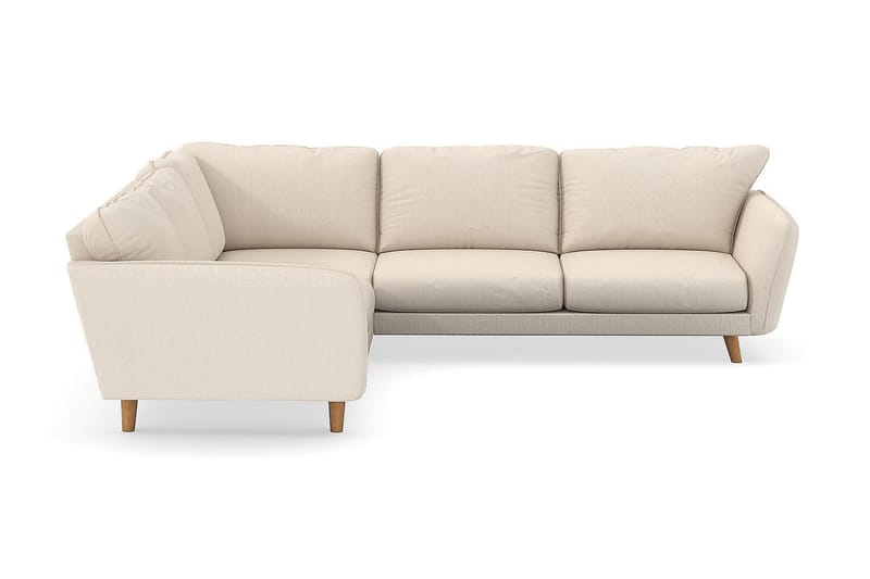 Trend Lyx 6-sits Vändbar L-formad Hörnsoffa i Manchester, Beige