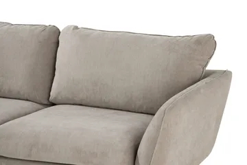 Trend Lyx 6-sits Vändbar L-formad Hörnsoffa i Tyg - Beige - Products - Möbler - Soffa - Hörnsoffa