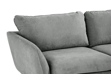 Trend Lyx 6-sits Vändbar L-formad Hörnsoffa i Tyg - Grå - Products - Möbler - Soffa - Hörnsoffa