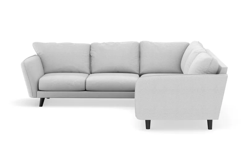 Trend Lyx 6-sits Vändbar L-formad Hörnsoffa i Tyg - Ljusgrå - Products - Möbler - Soffa - Hörnsoffa