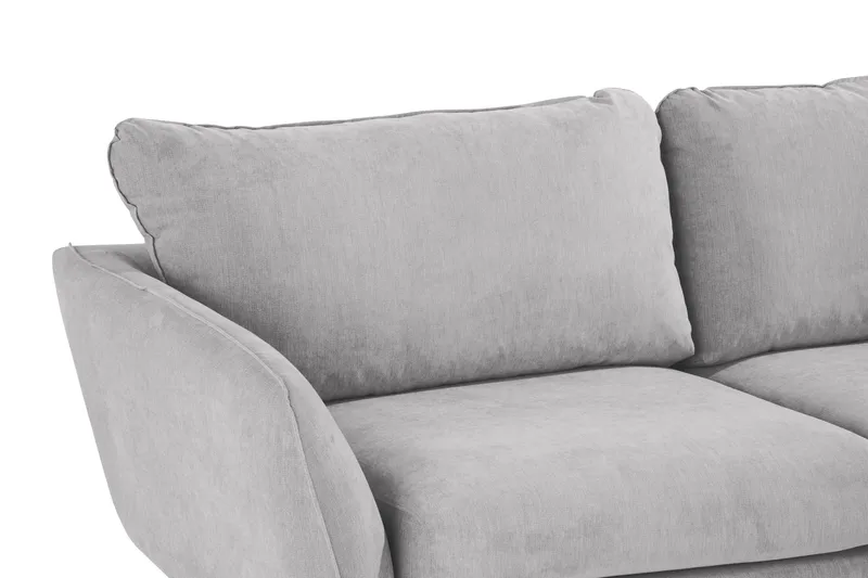 Trend Lyx 6-sits Vändbar L-formad Hörnsoffa i Tyg - Ljusgrå - Products - Möbler - Soffa - Hörnsoffa