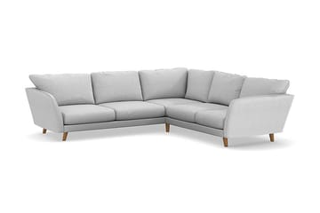 Trend Lyx 6-sits Vändbar L-formad Hörnsoffa i Tyg - Ljusgrå - Products - Möbler - Soffa - Hörnsoffa