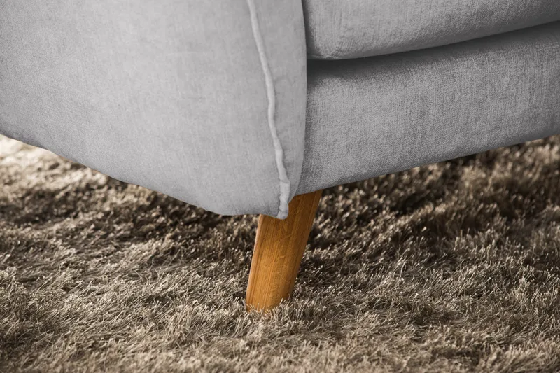 Trend Lyx 6-sits Vändbar L-formad Hörnsoffa i Tyg - Ljusgrå - Products - Möbler - Soffa - Hörnsoffa