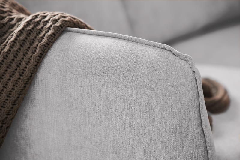Trend Lyx 6-sits Vändbar L-formad Hörnsoffa i Tyg - Ljusgrå - Products - Möbler - Soffa - Hörnsoffa