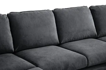 Trend Lyx U-soffa med Divan Höger - Mörkgrå/Ek - Products - Möbler - Soffa - U-soffa