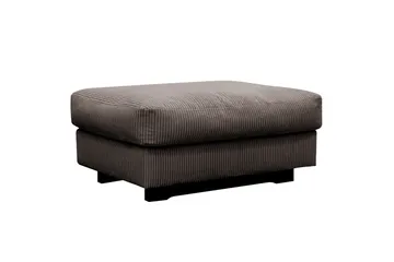 Valencia Soffgrupp Extra Djup 3-sits Soffa + Fotpall - Brun - Products - Möbler - Soffa - Hörnsoffa
