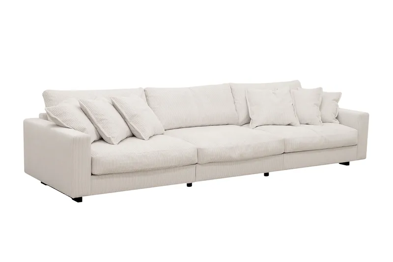 Valencia Soffgrupp Extra Djup 5-sits Soffa + Fåtölj - Offwhite - Products - Möbler - Soffa - Soffgrupp