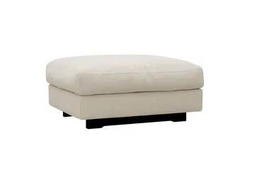 Valencia Soffgrupp Extra Djup 5-sits Soffa + Fotpall i Chenille - Beige - Products - Möbler - Soffa - Hörnsoffa