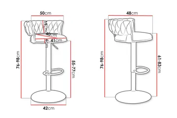 Aikka Barstol 98 cm - Svart - Products - Möbler - Fåtölj & stolar - Barstol & barpall