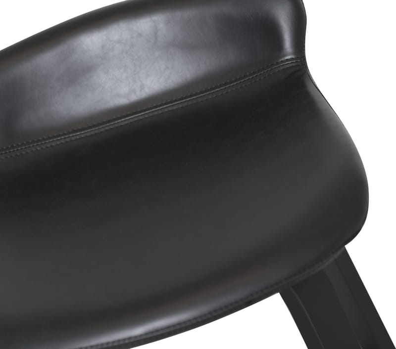 Aki barstol - Svart PU - Svart - Products - Möbler - Fåtölj & stolar - Barstol & barpall