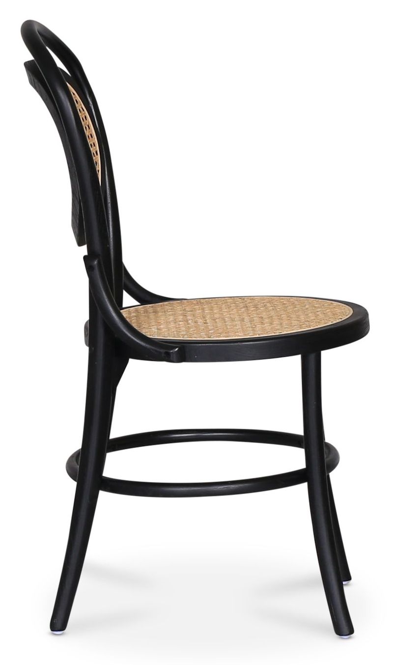 Alicia stol böjträ - Svart/rotting - Svart/rotting - Products - Möbler - Fåtölj & stolar - Karmstol