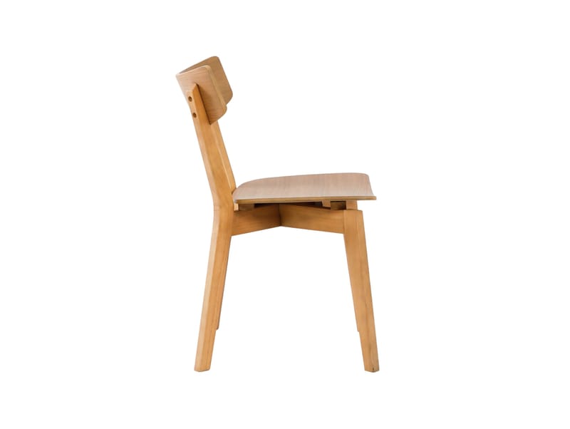 Amelia Matstol i trä utan dyna - Ek - Products - Möbler - Fåtölj & stolar - Fåtölj