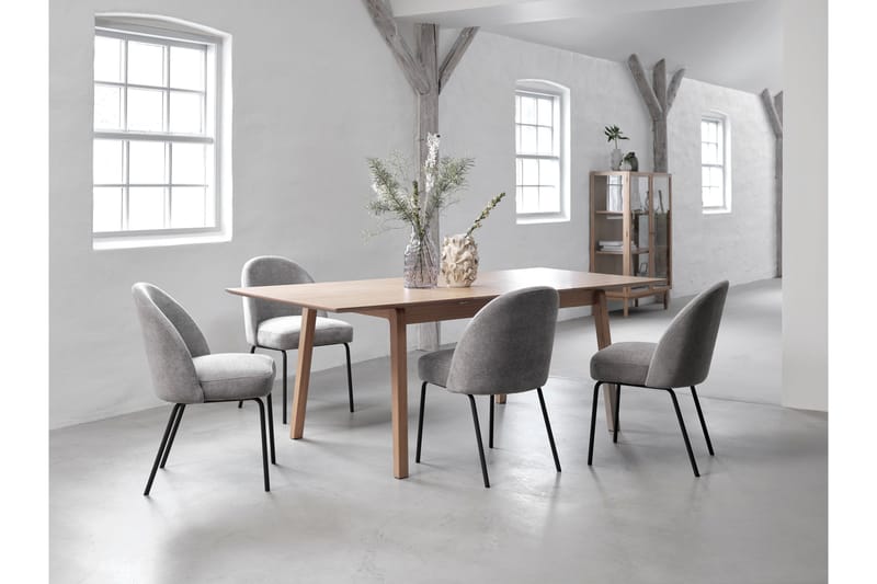 Arella Matstol - Grå - Products - Möbler - Fåtölj & stolar - Matstol & köksstol