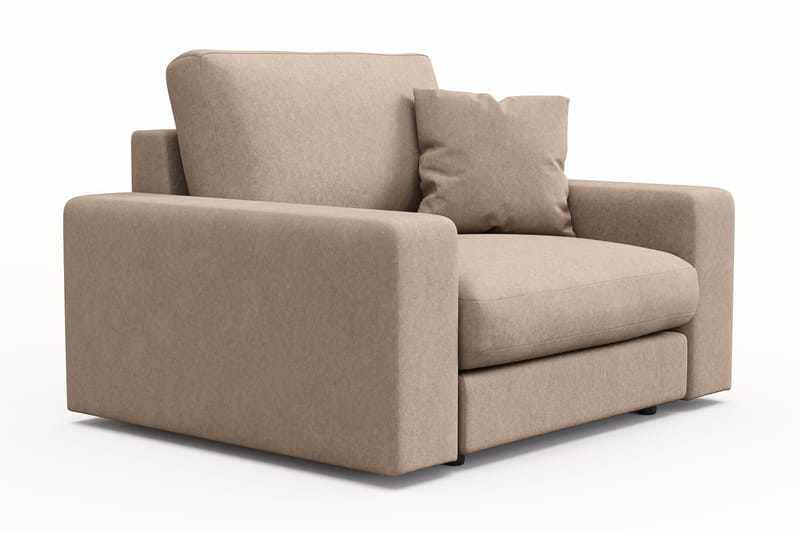 Arken Lyx Djup Fåtölj i Tyg - Beige - Products - Möbler - Fåtölj & stolar - Fåtölj