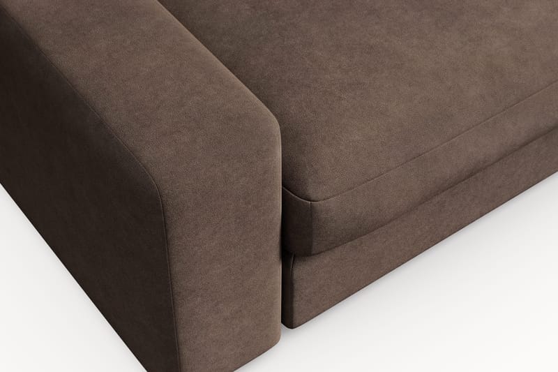 Arken Lyx Djup Fåtölj i Tyg - Brun - Products - Möbler - Fåtölj & stolar - Fåtölj