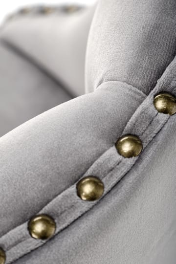 Barstol grå sammet gaslift - Pelican - Grå - Products - Möbler - Fåtölj & stolar - Barstol & barpall