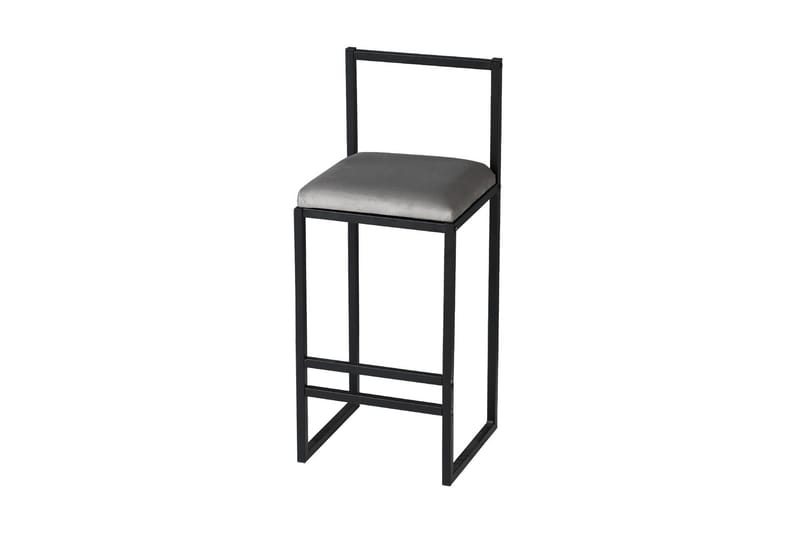 Bitanya Barstol - Grå - Products - Möbler - Fåtölj & stolar - Barstol & barpall