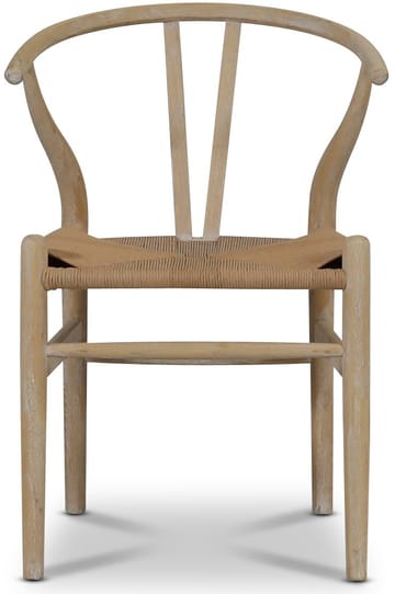 Brandon matstol whitewash med repsits - Whitewash - Products - Möbler - Fåtölj & stolar - Karmstol