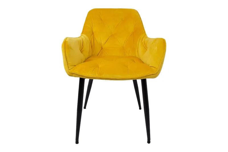 Brita Stol 61x57x83 cm Gul - Products - Möbler - Fåtölj & stolar - Karmstol