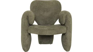Calvero Fåtölj i tyg - Grön - Products - Möbler - Fåtölj & stolar - Fåtölj