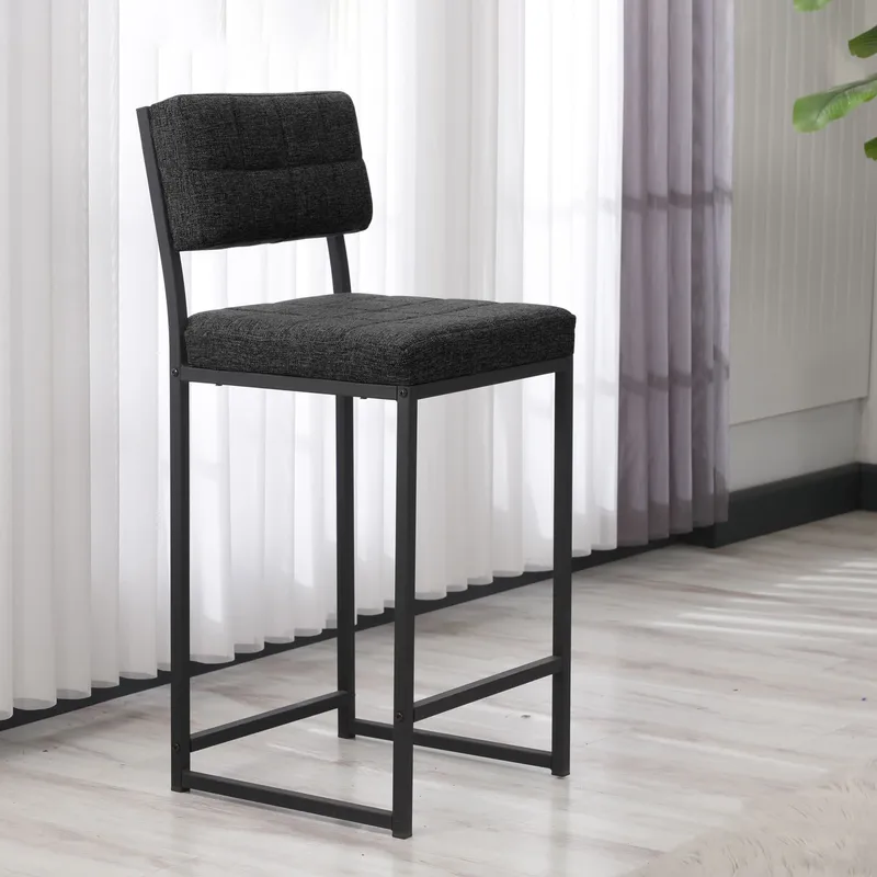 Cenanwesh Barstol - Antracit - Products - Möbler - Fåtölj & stolar - Barstol & barpall