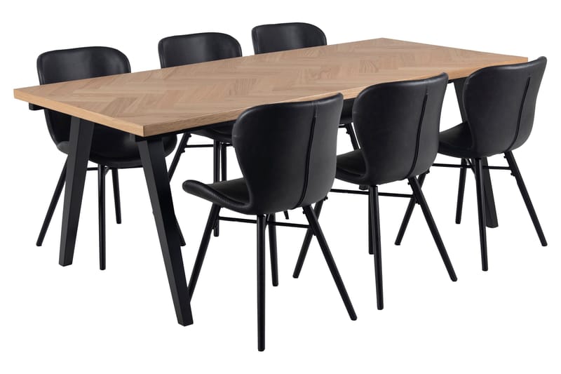 Copor Matstol - Svart - Products - Möbler - Fåtölj & stolar - Matstol & köksstol